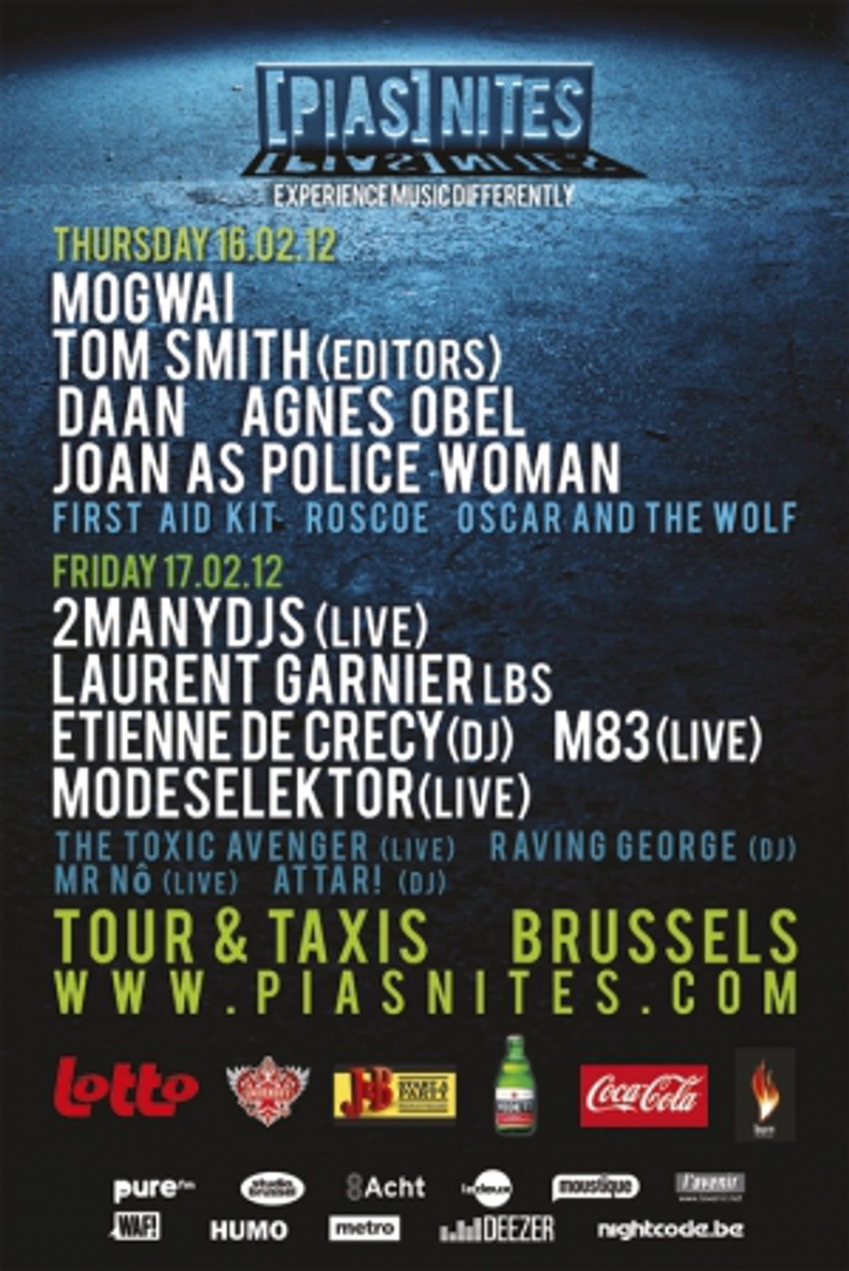 [PIAS] Nites: 17 februari